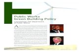 Public Works Green Building Policy - 1.10. Green Building Council of South Africa The Green Building