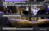 ISSUE NINE : WINTER 2018 · 2018. 1. 7. · OPEN RIVERS : ISSUE NINE : WINTER 2018 2 ISSUE NINE : WINTER 2018 The cover image is of tending water and listening at Water Bar in Greensboro,
