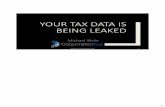 Your Tax Data is Leaked - Corporate Blue · 2018. 8. 8. · The IRS has mandated six (6) security, privacy and business standards to better serve taxpayers and protect their information