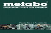 fltcompany.rsfltcompany.rs/catalog/Metabo 2018-2019.pdfInhalt – Maschinen | 2 Contents - Machines Cordless Tools 13 01 Angle Grinders, Flat-head Angle Grinders, Angle Polishers 81
