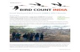 Great Backyard Bird Count (GBBC) 2017 Results · The Bird Count India Partnership Great Backyard Bird Count (GBBC) 2017 Results Summary Another record-breaking GBBC in India! Nearly