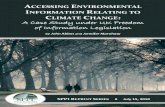 ACCESSING ENVIRONMENTAL INFORMATION RELATING TO …scienceandpublicpolicy.org/wp-content/uploads/2010/07/uk... · 2016. 2. 9. · ACCESSING ENVIRONMENTAL INFORMATION RELATING TO CLIMATE