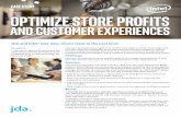 JDA OPTIMIZE STORE ROPFITS AND CUSTOMR …...• JDA Store Logistics Software and the Intel® Responsive Retail Platform have created an easy-to-use technology for fast retail insight