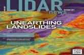 UNEARTHING LANDSLIDES · 2014. 12. 29. · basics such as reprojecting raster imag-ery, to more advanced topics such as atmospherically correcting satellite data. However, one of