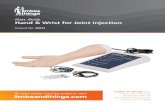 User Guide Hand & Wrist for Joint Injection...• Injection in 4 specific areas: carpal tunnel, trigger finger/tendon sheath injection, de Quervains sheath, and first metacarpal joint