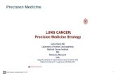 Precision Medicine - Center for Cancer Research · Precision Medicine: Report of the Surgeon General, 2014 premature deaths Caused by Smoking and LUNG CANCER Cancer Statistics (ACS),