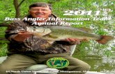 2011 Bass Angler Information Team (BAIT) Report · 2018. 4. 9. · 3.72 – Number of bass caught per angler-day 7.54 – Pounds of bass caught per angler-day. 2.02 – Average weight