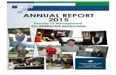 ANNUAL REPORT 2015 - VIU · Graduate Profile 15. 2015 o-op Employer 16-17. Partners . VIU Faculty of Management o-op Report 2015, Page 4. This past year has seen significant growth