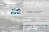 2019 FINA CLINICS FOR COACHES & OFFICIALS...Both training programmes, respectively conducted by highly experienced coaches and officials appointed by FINA, are designed to educate