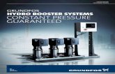 GRUNDFOS Hydro Booster systems Constant Pressure …...The Hydro MPC-E system is in a class of its own. It features a booster set fitted with motors with integrated frequency converters