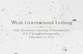 Weak Gravitational Lensingnewviews.uchicago.edu/talks/december_10/plenary/... · 2015. 7. 1. · Weak gravitational lensing is already constraining dark energy and galaxy formation