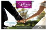All-Inclusive Wedding€¦ · Wedding MENU All-Inclusive Make every MoMent unforgettable Your wedding is a special day of love and family. It is a day for union, for forming a partnership