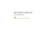 Q4 FY2016 UPDATES - JianKun Internationaljki.com.my/.../2016/11/corporate-presentation-nov-2016.pdfAS AT 30 SEPTEMBER 2016 RM '000 CURRENT QUARTER CUMULATIVE QUARTER 30-Sept-16 30-Sept-16