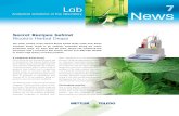 Lab News - Mettler Toledo · 2020. 1. 22. · METTLER TOLEDO Lab News 7 3 DSC helps compose new formulations Many types of waxes exist and include the following: • Bees wax –