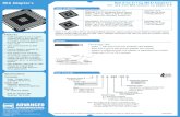 BGA Adapters Ball Grid Array (BGA) Adapters For use with ... · Socket Adapter BGA Device Extraction Slot Note: For use with LGAor reworked BGAdevices, select surface mount (SMT)