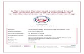 A Multi-Centre Randomised Controlled Trial of Pre …...RePHILL Trial Protocol Version 2.0, 16th January 2017 EudraCT Number: 2015-001401-13 Page 3 of 56 Trial Management Group Clinical