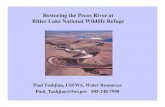 Restoring the Pecos River at Bitter Lake National Wildlife Refuge · 2015. 5. 21. · Pecos River at Fort Sumner Water Year 1928 Hydrograph 0 200 400 600 800 1000 1200 1400 1600 1800