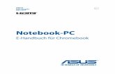 Notebook-PC - Asusdlcdnet.asus.com/pub/ASUS/nb/C200MA/0407_G8979_A.pdf · 2019. 3. 9. · Notebook-PCs. Kapitel 2: Ihr Notebook-PC im Einsatz Hier erfahren Sie, wie Sie den Notebook-PC