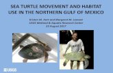 SEA TURTLE MOVEMENT AND HABITAT USE IN THE NORTHERN … · the Nation’s Outer Continental Shelf (OCS) non-energy marine minerals. • Environmental stewardship • Assessments of