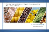 Daily Newsletter-Agri Commodity 12/10/2015 ... 2015/12/10  · Daily Newsletter-Agri Commodity 12/10/2015 info@ Phone- (0731)6615050-6620150 M ARKET W RAP Chana moved up by 0.34% due
