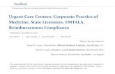 Urgent Care Centers: Corporate Practice of Medicine, State ...media.straffordpub.com/products/urgent-care...Dec 20, 2017  · An urgent care center is a convenient option when someone's