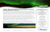 VIEW THE AMAZING NORTHERN LIGHTS … Northern lights in Hamn web.pdfNORTHERN LIGHTS WATCHING IN HAMN I SENJA TIME Possible to see from the end of August to the middle of April. Winter