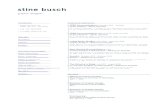 stine buschstinebusch.com/wp-content/uploads/2017/11/CV_StineBusch.pdf · 2017. 11. 10. · stine@stinebusch.com introduction. graphic designer stine busch. Created Date: 7/31/2014