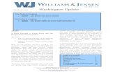 WJ Washington Update - NCPERS Washington Update 10-30... · 2014. 11. 4. · Williams & Jensen – Washington Update October 30, 2014 Williams & Jensen, PLLC 701 8th Street, N.W.