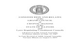 CONSTITUTION AND BYLAWS GRAND COUNCIL CRYPTIC MASONS …cm-il.org/wp-content/uploads/2019/09/CONSTITUTION-AND-BY... · 2019. 9. 26. · CONSTITUTION AND BYLAWS of the GRAND COUNCIL