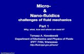 Micro- Nano-fluidicsbluebox.ippt.pan.pl/~tkowale/seminar/text/seminar100107.pdfFluid physics at the nanoliter scale Microfluidics refers to the research and development of micro-scale