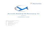 Acronis Backup & Recovery 11dl.acronis.com/u/pdf/ABR11A_installguide_en-EU.pdf · Acronis Backup & Recovery 11 Agent for VMware vSphere ESX(i) enables backup and recovery of ESX(i)