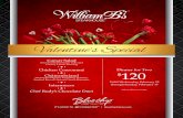 Valentine’s Special · Valentine’s Special IT’S GOOD TO. SMB CONNECTED | BlueChipCasino.com. Valid Wednesday, February 13 . through Sunday, February 17. Dinner for Two $ 120.