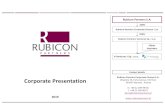 100% Rubicon Partners Corporate Finance S.A. …...Contact details Corporate Presentation 2019 Rubicon Partners Corporate Finance S.A. Wspólna 70, Park Avenue, 5th floor 00-687 Warsaw,