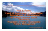 Prof.E.Rodina Head of Department ofSustainable Development ... · -Elena Rodina, Prof. of KRSU,President of NGO “Sustainable Nature Management” ;-Nina Vashneva, Lead Expert of