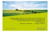 Determination of the potential of Landfill Mining and …...Determination of the potential of Landfill Mining and the need for remediation of landfills in Flanders Final report May
