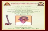 Nadhamnadham.in/2017-19th Anniversary.pdf · 2017. 6. 29. · Papanasam Sri ASHOK RAMAN' "NADHADWEEPA SEVA RATHNA" Sri N. SEKAR The Secretary, Rasika Ranjana Sabha, Trichy They will