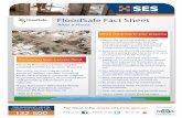 FloodSafe Fact Sheet...After a Flood FloodSafe Fact Sheet Recovering from a severe flood Disaster Recovery Centres may be established following some disasters. Recovery centres may