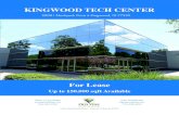 KINGWOOD TECH CENTER · 2020. 4. 28. · Kingwood Tech Center is located by a future HEB-anchored center [projected October 2019 opening], situated along Highway 59 and at the northern