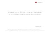 MECHANICAL WORKS CHECKLISTproperty.mq.edu.au/__data/assets/pdf_file/0006/365208/MCL_01... · MECHANICAL WORKS CHECKLIST _____ _____ Mechanical Works Checklist V1.2 3