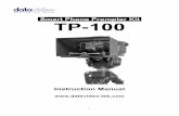 .Smart Phone Prompter Kit TP-100 - Farnell element14 · 2018. 12. 6. · Further advice on the content of this manual or on the product can be obtained by contacting your local Datavideo