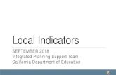 Local Indicators: Priority 7 Webinar Presentation - LCFF ... · Local educational agencies (LEAs) annually measure their progress in the extent to which students have access to, and