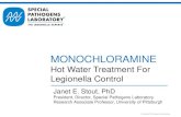 MONOCHLORAMINE - homepage | ACEEE · 2020. 2. 3. · Monochloramine • Used to treat potable water –Safe Drinking Water Act • More stable than chlorine and chlorine dioxide at