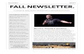 Special Edition Fall 2017 FALL NEWSLETTER....Special Edition Fall 2017 Revive North Carolina… We want to send out a "BIG Thank You" for your prayers & partnership to help us with