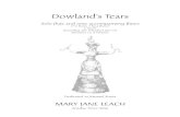 Dowland’s TearssTears_CScore(P).pdfDowland’s Tears Solo ﬂute and nine accompanying ﬂutes (7 C ﬂutes, 3 bass ﬂutes) C Score Recording: Die Schachtel Zeit C13 Duration: ca.