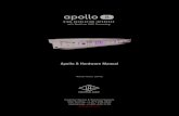 Apollo 8 Hardware Manual · 2019. 9. 10. · Channel Strip presets, Drag & Drop functionality, dynamically re-sizable windows, and more. Improved Monitoring and Workflow Apollo 8