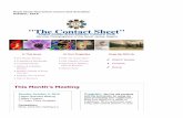 The Contact Sheet - WordPress.com · 2016. 10. 7. · October, 2016 "The Contact Sheet" Maple Shade-Moorestown Camera Club Serving Photographers of the South Jersey Region In This