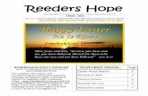 Reeders Hope · 2020. 4. 3. · Audrey Siegfried 3rd Rispoli 4th 5th Jacquelene Serfass 6th Lester Weinman 6th Adelyn Feuerstein 8th Linda Welch 9th Donna Pipher 11th Bill Snyder