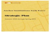 Anchor Institutions Task Force...3 Anchor Institutions Task Force I n c o r p o r a t e d Strategic Priorities AITF’s first ten years laid the groundwork for a portfolio of programs