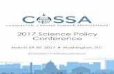 2017 Science Policy Conference · 2017. 4. 4. · tips and best practices to help you promote your findings with target audiences. Learn ... useful tips for experts with varied degrees