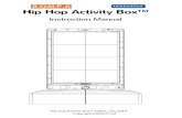 Hip Hop Activity Box · 2019. 8. 6. · 1x Hip Hop Activity Box™ Wall Panel 1x Hip Hop Activity Box™ Floor Pad ... 22867 Wireless Colour Controller Cushion Wall Mat . 10 Operation